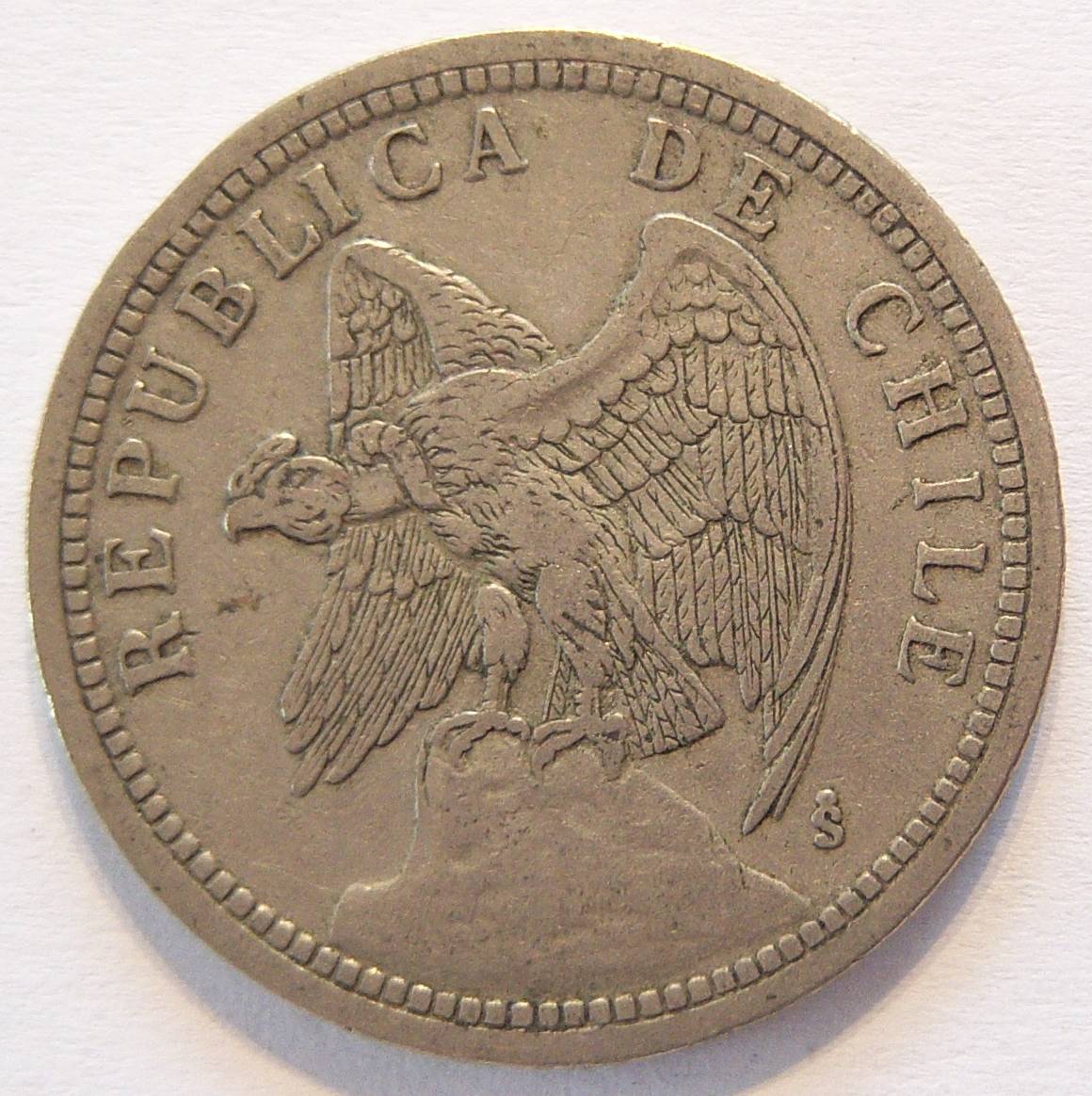  Chile 1 Peso 1933   