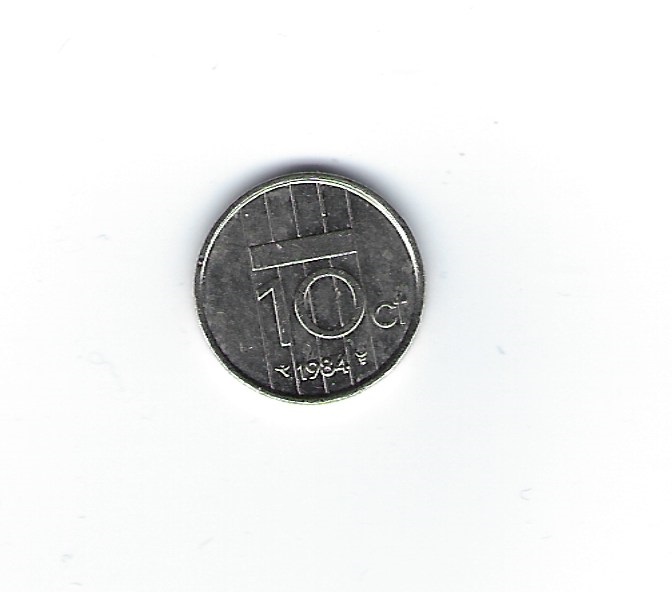  Niederlande 10 Cent 1984   