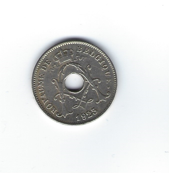  Belgien 10 Centimes 1923 französisch   