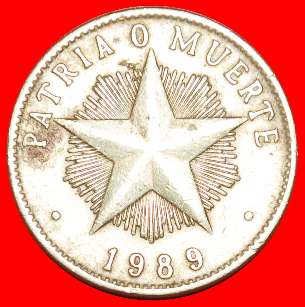 · STERN (1983-1989): KUBA ★ 1 PESO 1989! OHNE VORBEHALT!