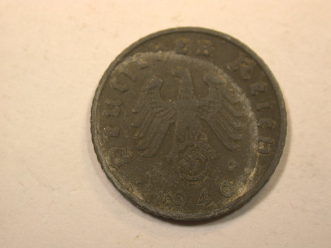  D15 3.Reich  5 Pfennig  1940 E in ss Originalbilder   