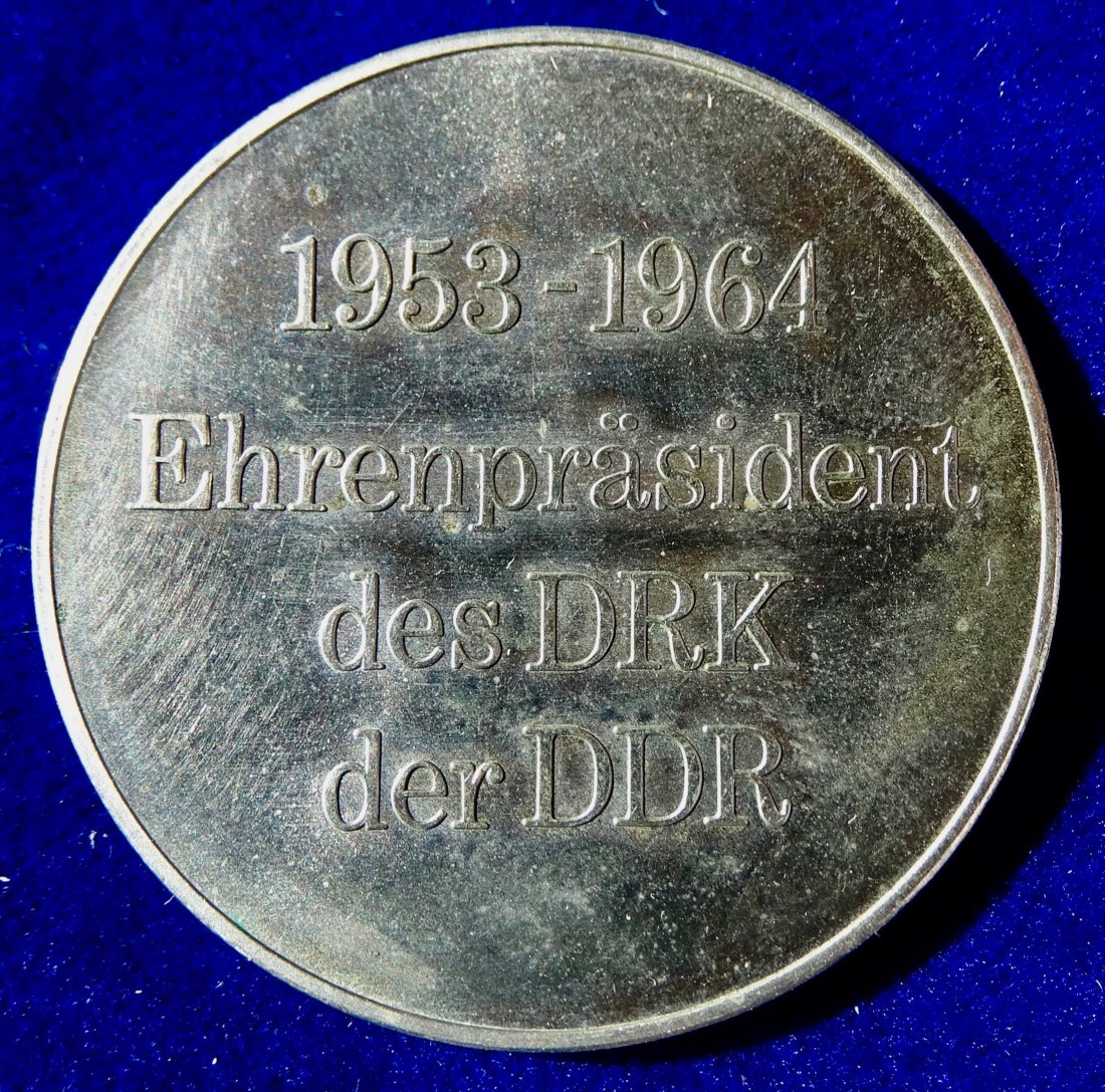  Medicina in Nummis Medaille Rotes Kreuz 1979 Otto Buchwitz 100. Geburtstag   