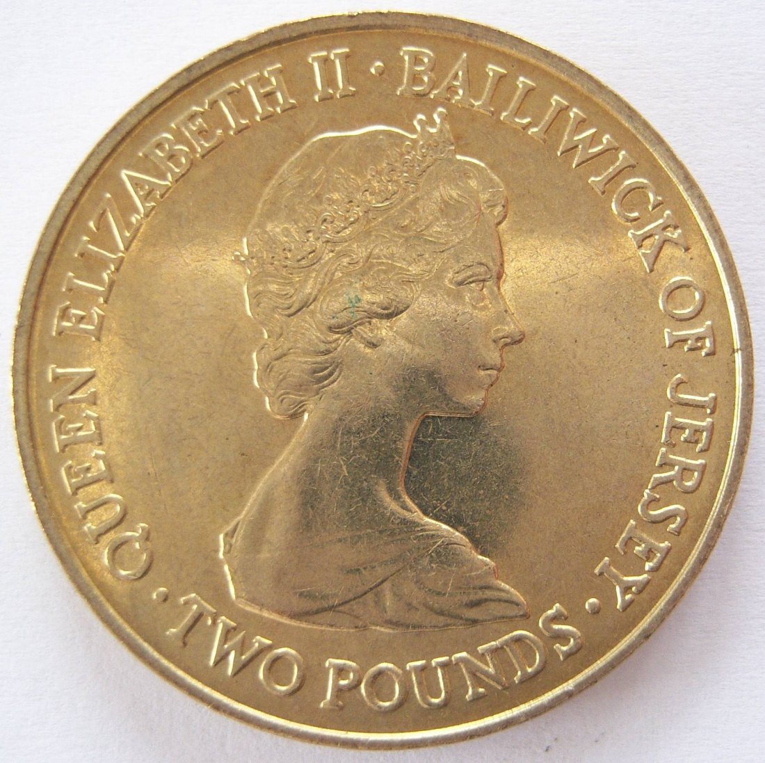  Bailiwick of Jersey Two 2 Pounds 1981   