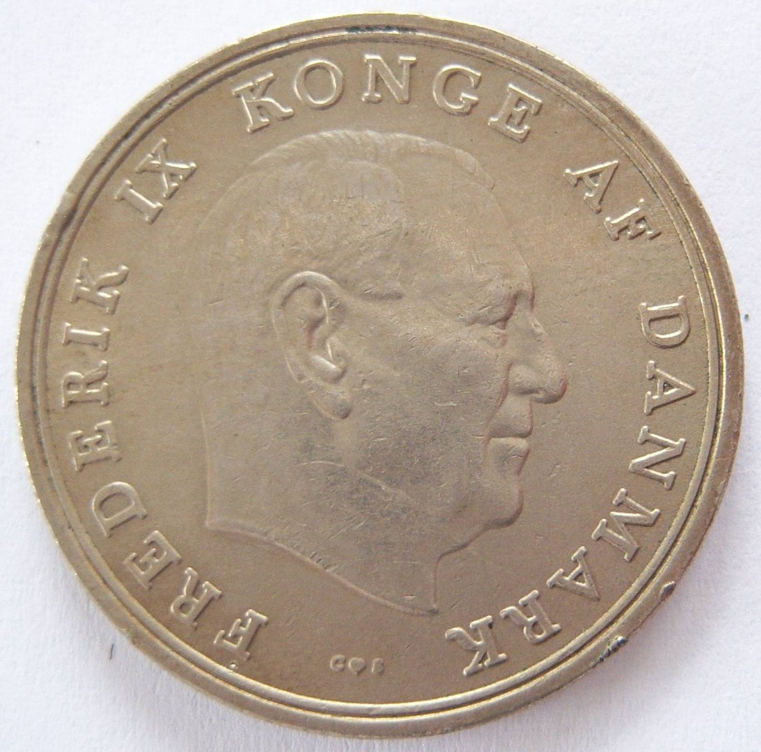  Dänemark 5 Kroner Kronen 1960   