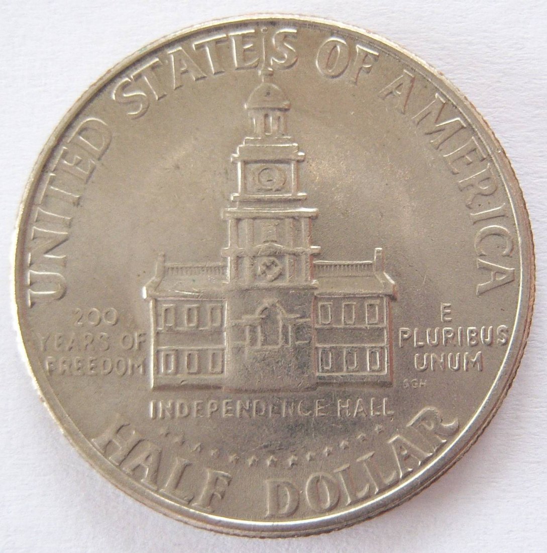  USA Kennedy 1/2 Half Dollar 1976 D   