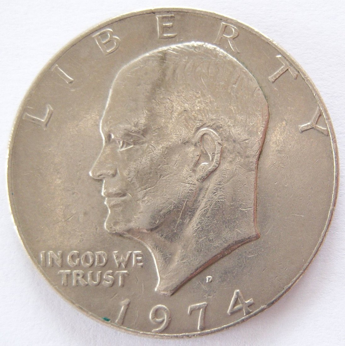  USA Eisenhower 1 One Dollar 1974 D   