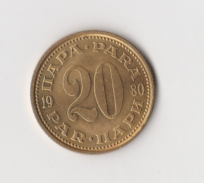 20 Para Jugoslawien 1980 (I827)