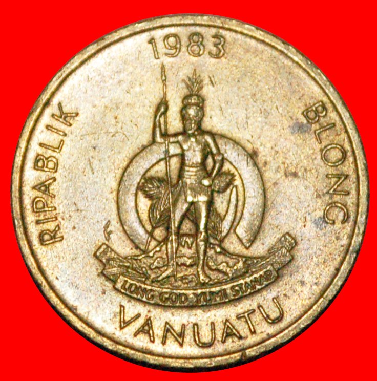  · GREAT BRITAIN (1983-2002): VANUATU ★ 1 VATU 1983! LOW START ★ NO RESERVE!   