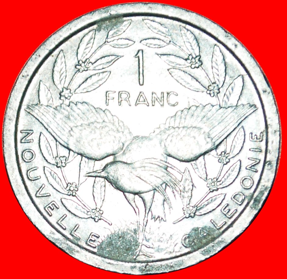  · BIRD KAGU: NEW CALEDONIA ★ 1 FRANC 1949! LOW START ★ NO RESERVE!   