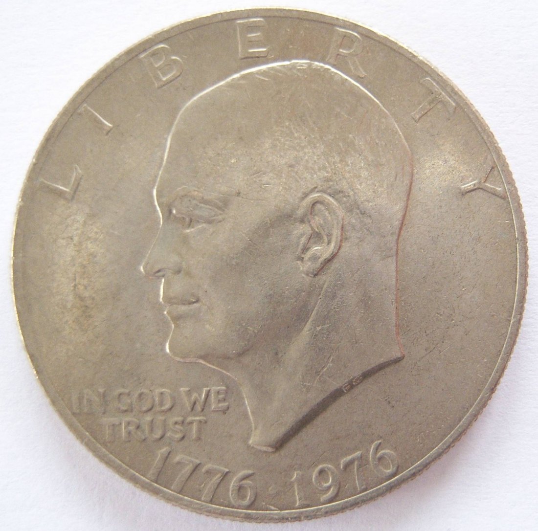  USA Eisenhower 1 One Dollar 1976   