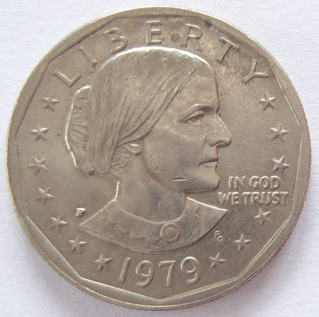  USA Susan B. Anthony 1 One Dollar 1979 P   