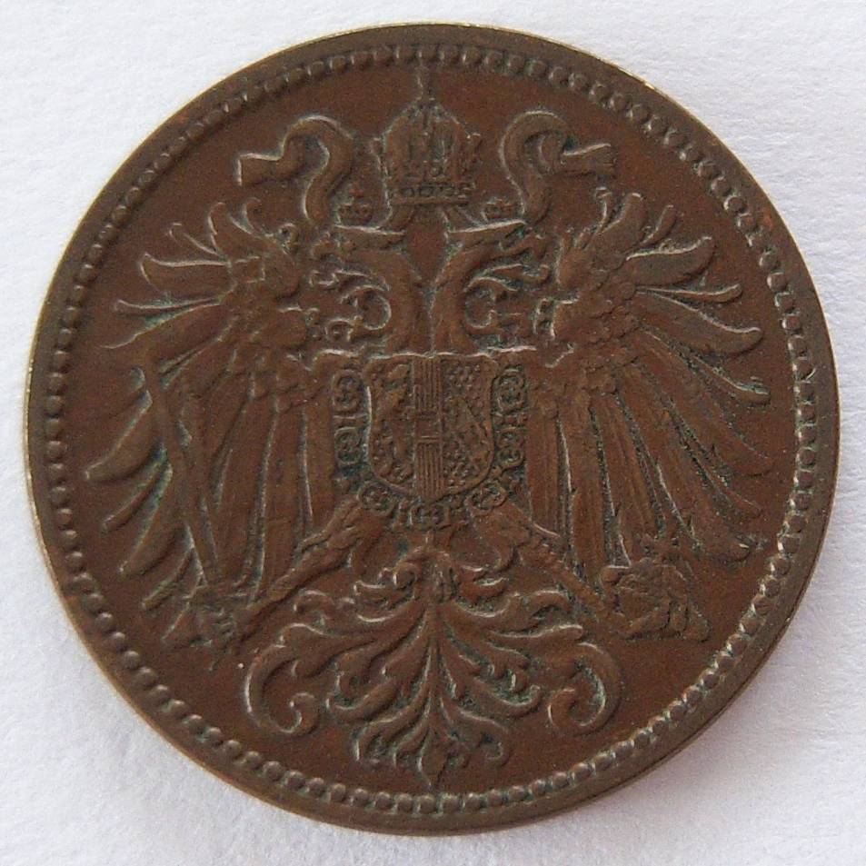  Österreich 2 Heller 1911   