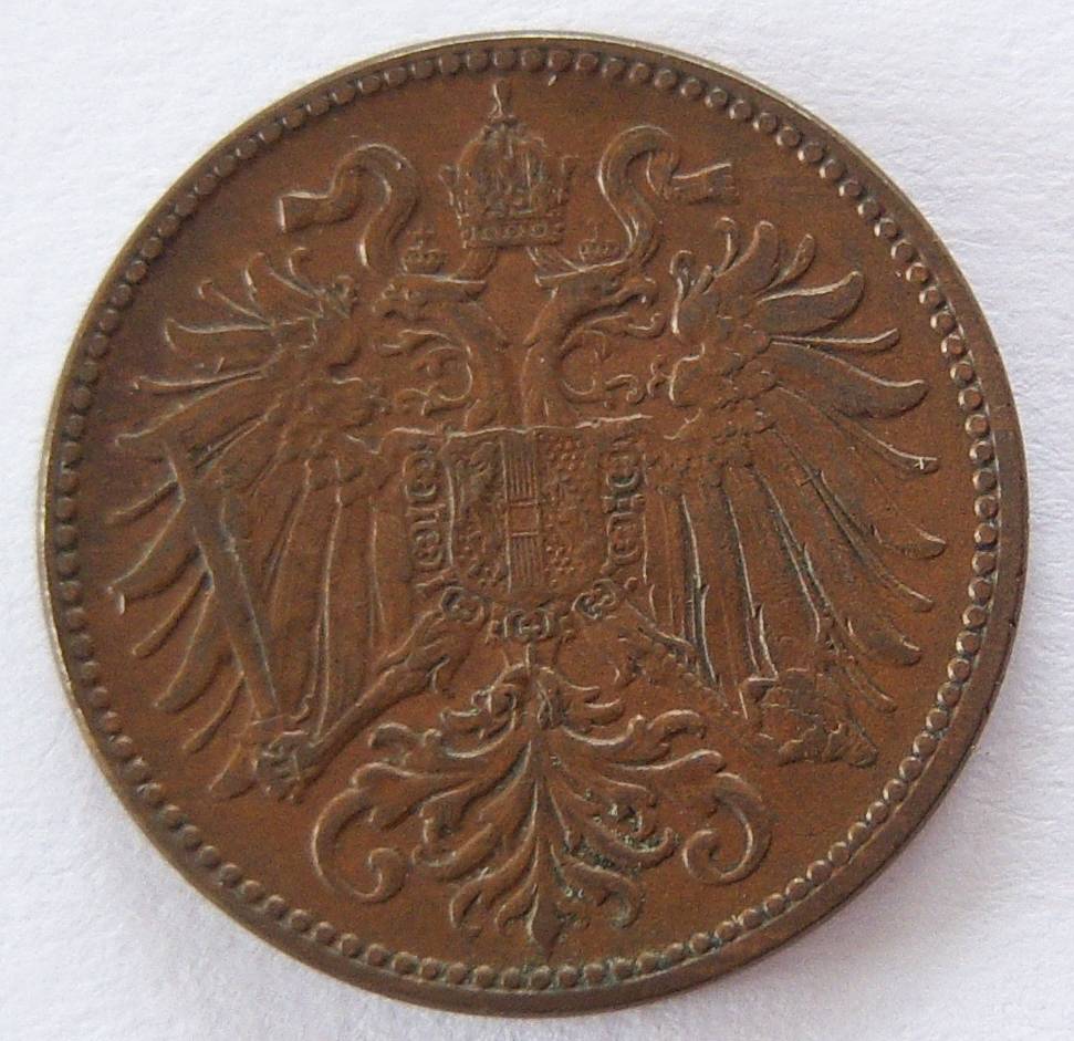  Österreich 2 Heller 1912   