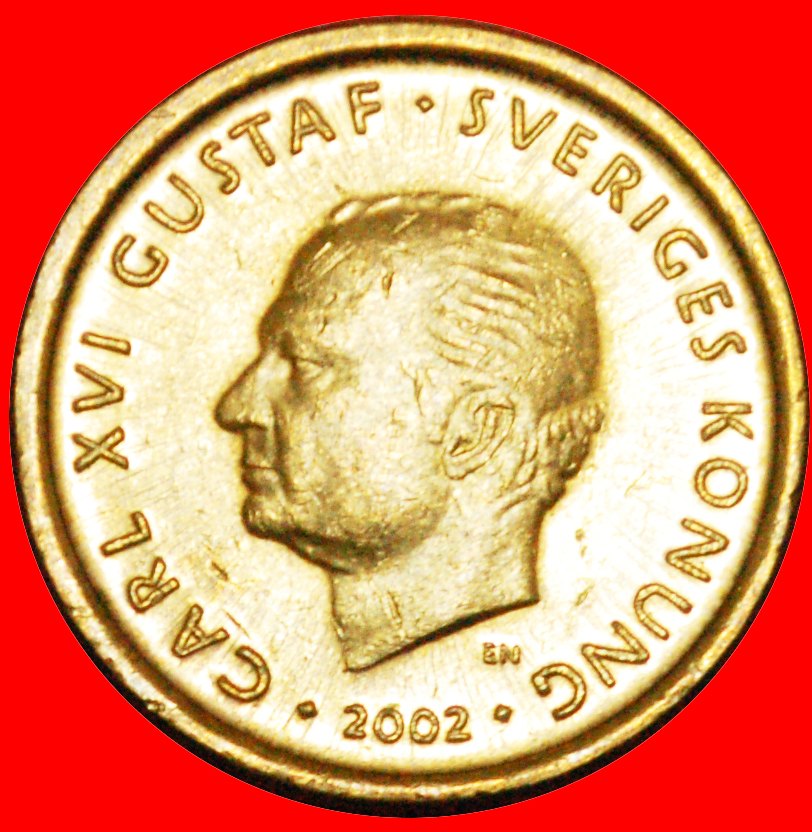 · THREE CROWNS (2001-2009): SWEDEN ★ 10 KRONOR 2002! DISCOVERY COIN! LOW START ★ NO RESERVE!