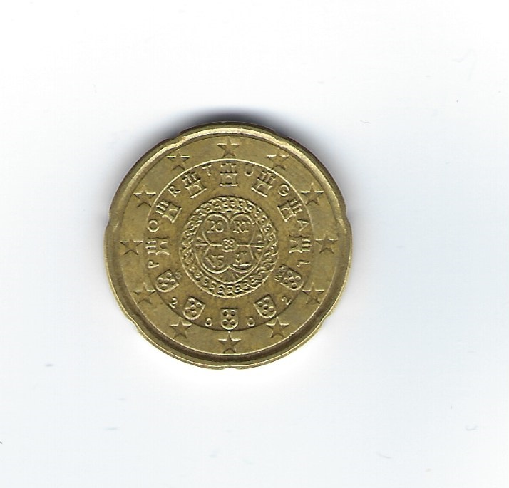  Portugal 20 Cent 2002   