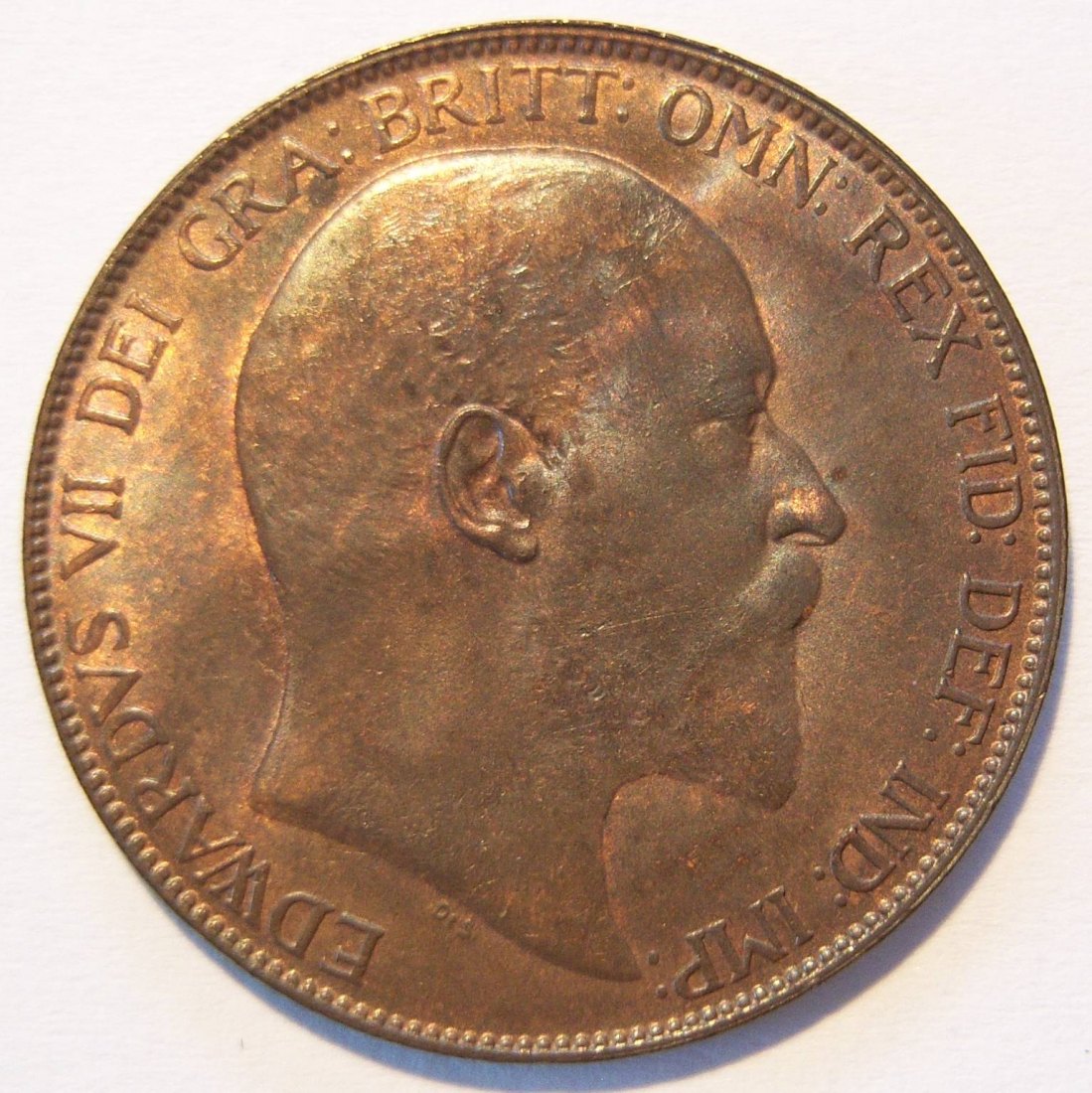  Grossbritannien 1 One Penny 1907 ERHALTUNG !!   