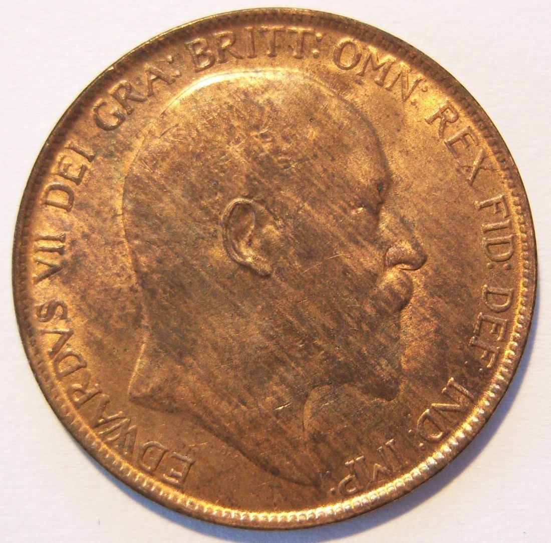  Grossbritannien 1 One Penny 1907 ERHALTUNG !!   