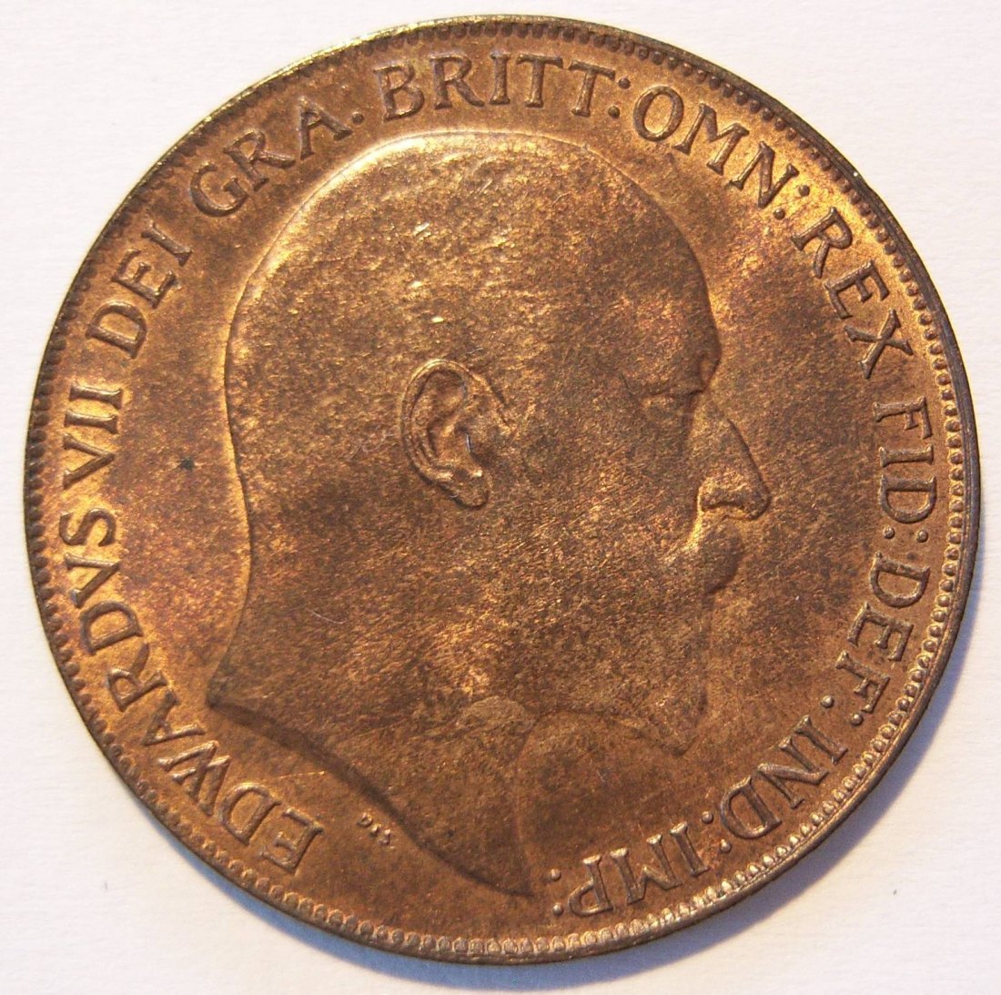  Grossbritannien 1 One Penny 1910 ERHALTUNG !!   