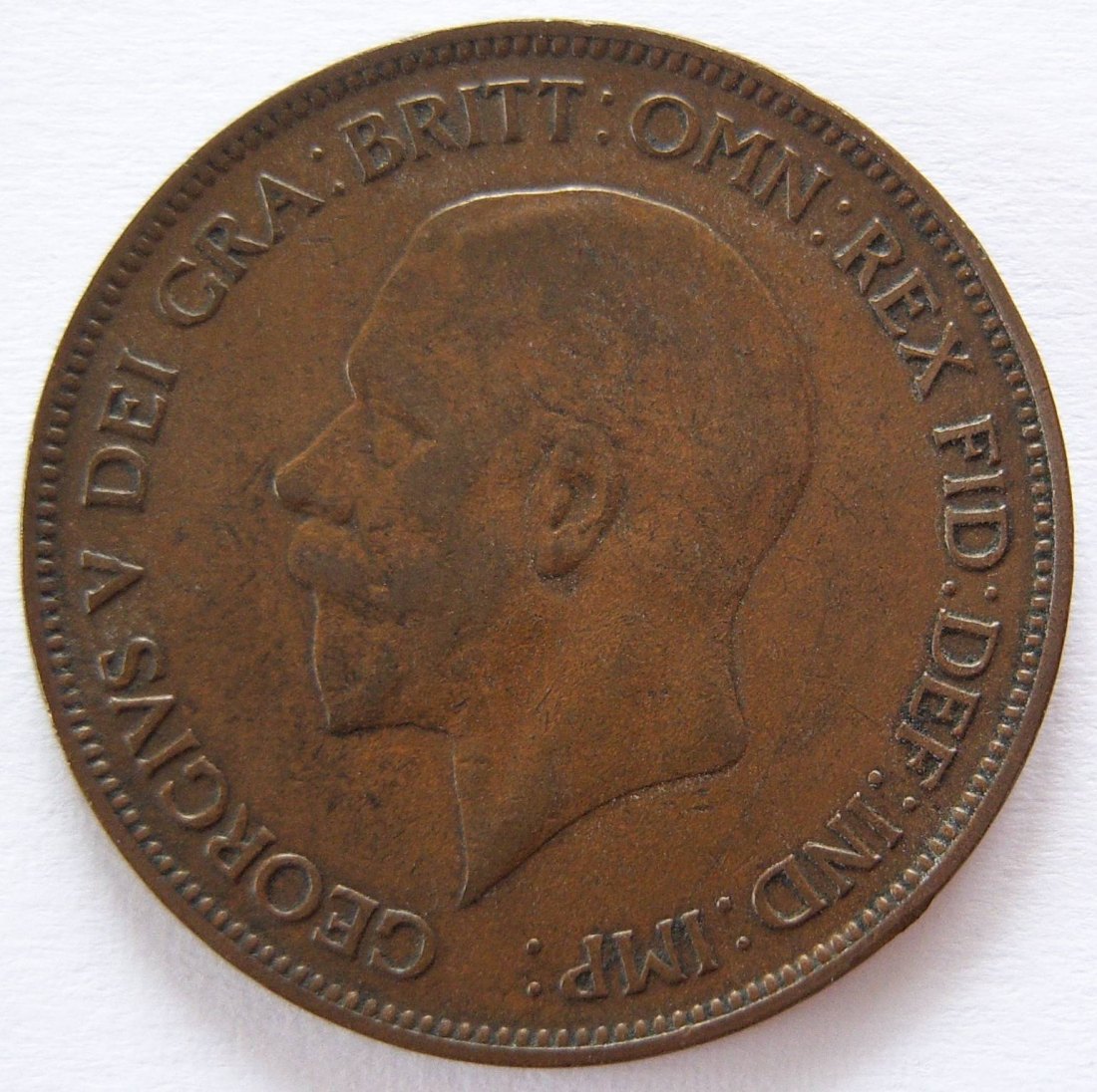  Grossbritannien One 1 Penny 1934   