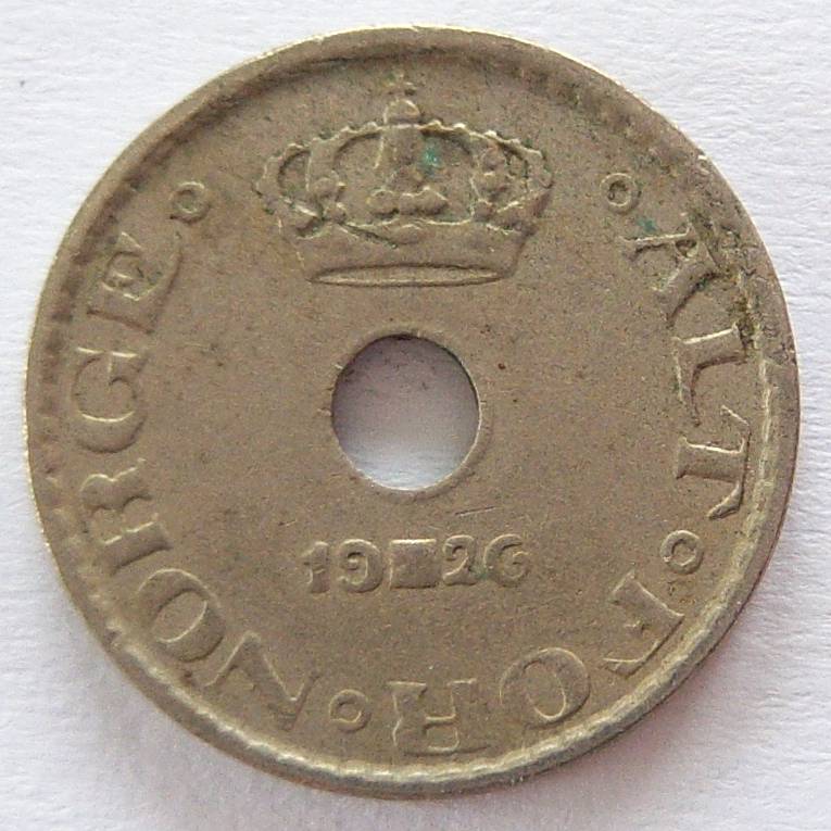  Norwegen 10 Öre 1926   