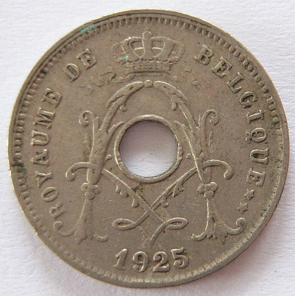 Belgien 5 Centimes 1925 BELGIQUE   