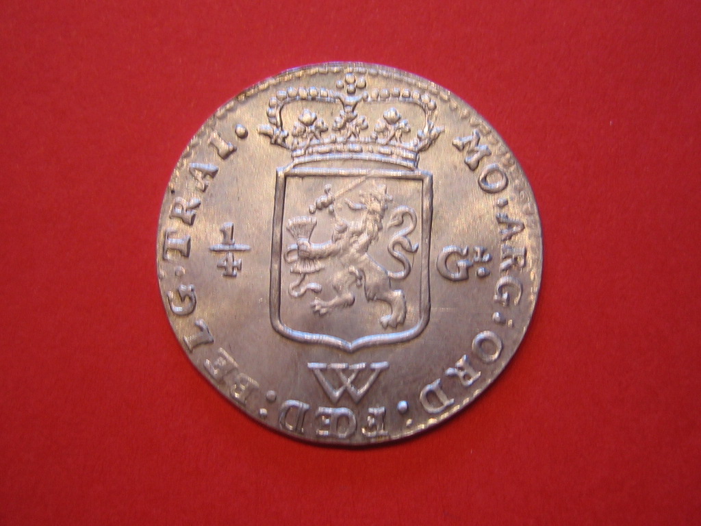  Niederlande 1/4 Gulden 1794 W   