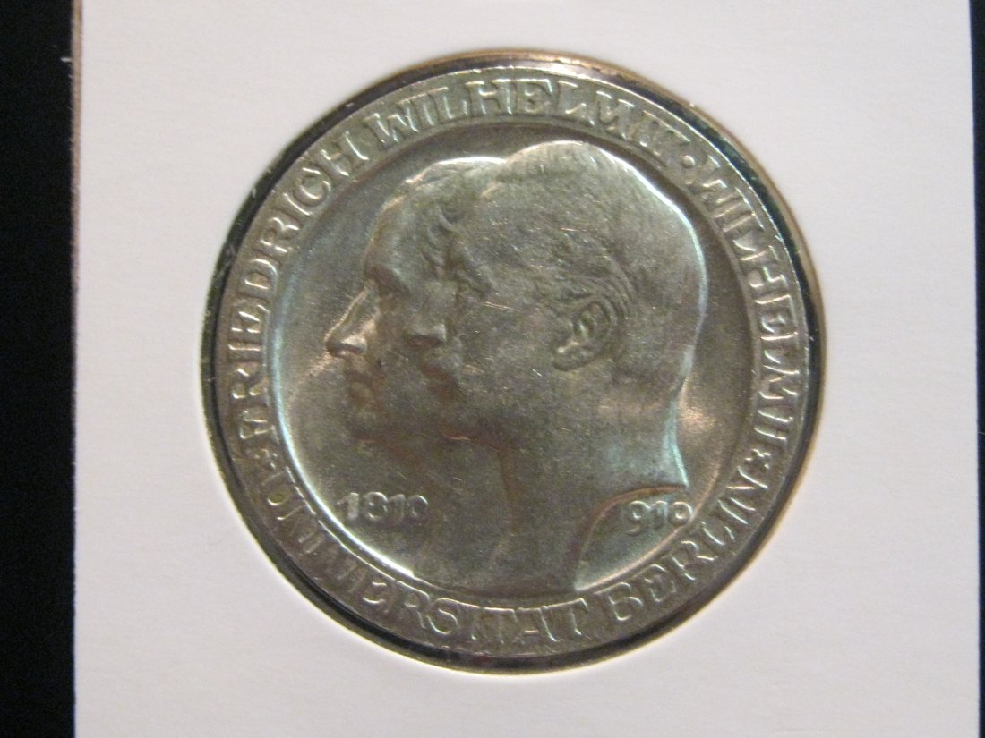 GERMANY 3 MARK 1910 PRUSSIA.GRADE-PLEASE SEE PHOTOS.