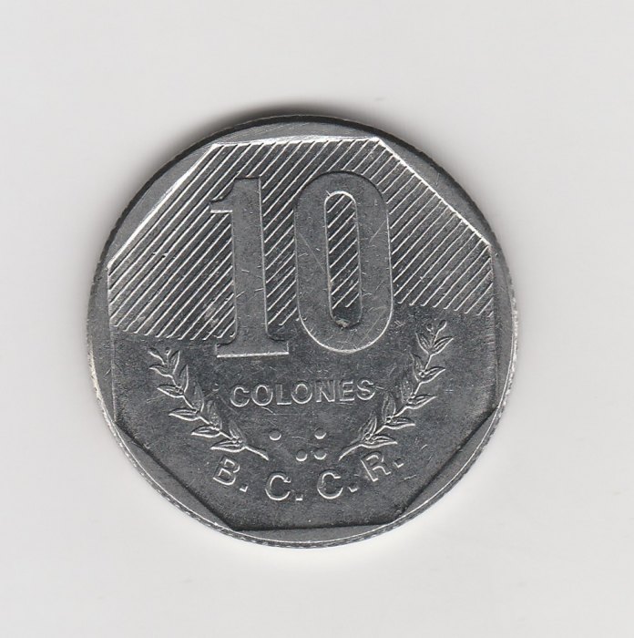 10 Colones Costa Rica 1985 (I845)