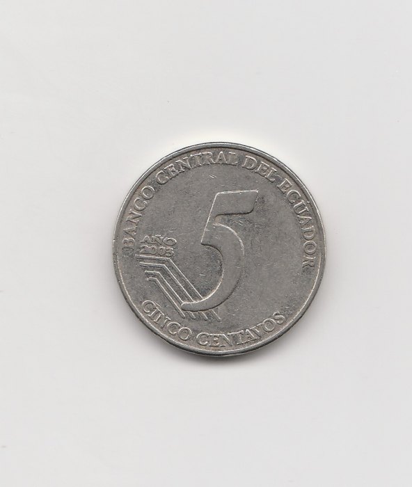  5 Centavos Ecuador 2003 (I854)   