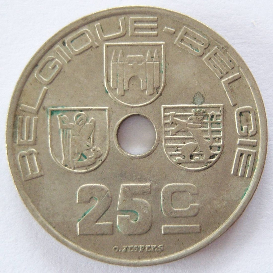  Belgien 25 Centimes 1939 BELGIQUE - BELGIE   