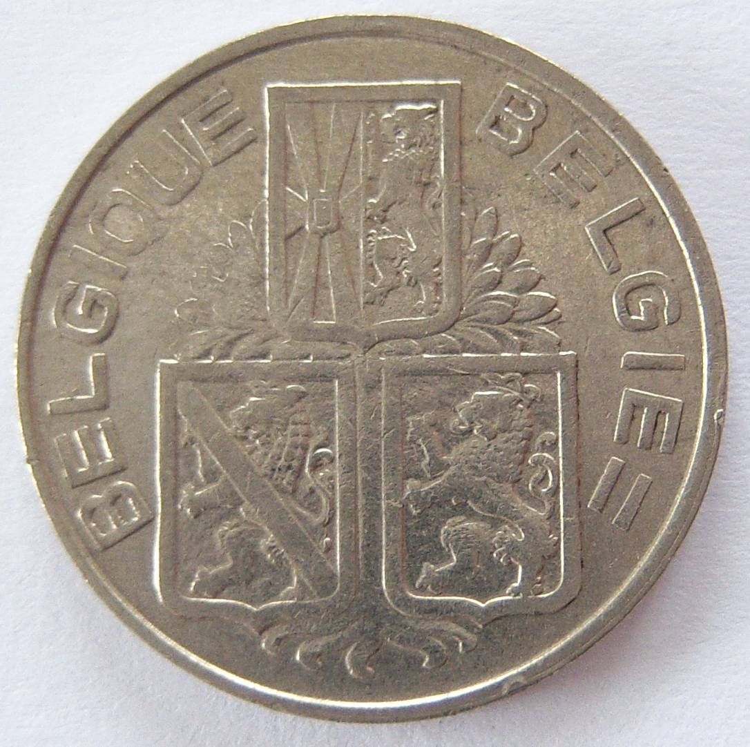  Belgien 1 Franc 1939 BELGIQUE - BELGIE   