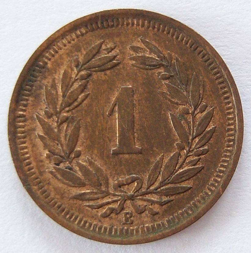 Schweiz 1 Rappen 1929 B   