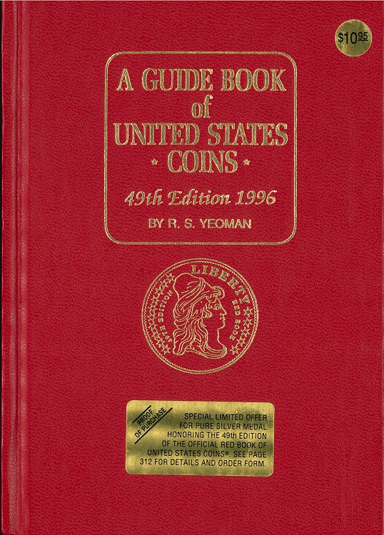  A Guide Book of United States *COINS*; 1996 von R. S. Yeoman; ISBN: 0-307-19901-0   