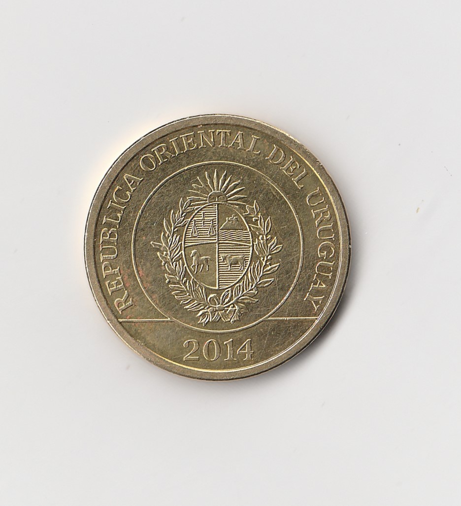  2 Pesos Uruguay 2014 (I878)   