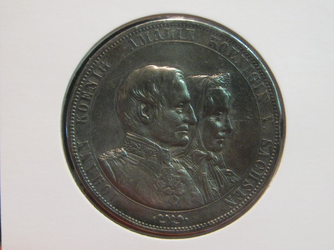 GERMANY 2 THALER 1872 SAXONY.GRADE-PLEASE SEE PHOTOS AND READ BELOW.