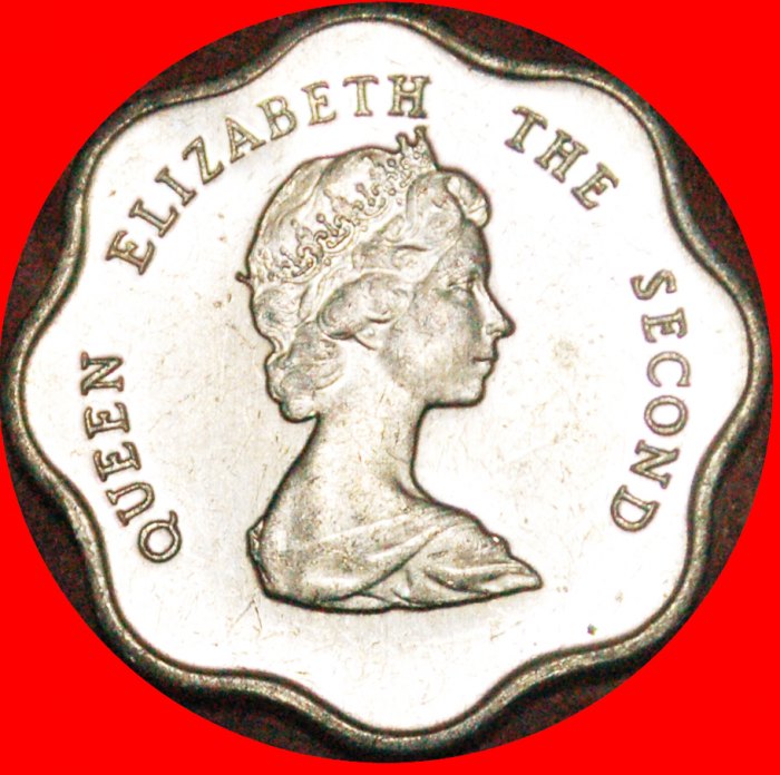  · SCALLOPED (1981-2000): EAST CARIBBEAN TERRITORIES★5 CENTS 1995 MINT LUSTER!★LOW START★ NO RESERVE!   