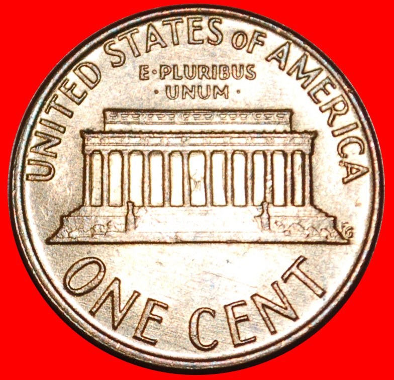  · MEMORIAL (1959-1982): USA ★ 1 CENT 1975! LINCOLN (1809-1865) uSTG STEMPELGLANZ! OHNE VORBEHALT!   