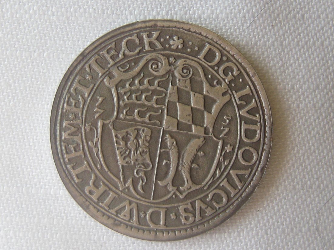 Replikat Guldentaler 1572; 1000er Silber; 25,16 Gramm