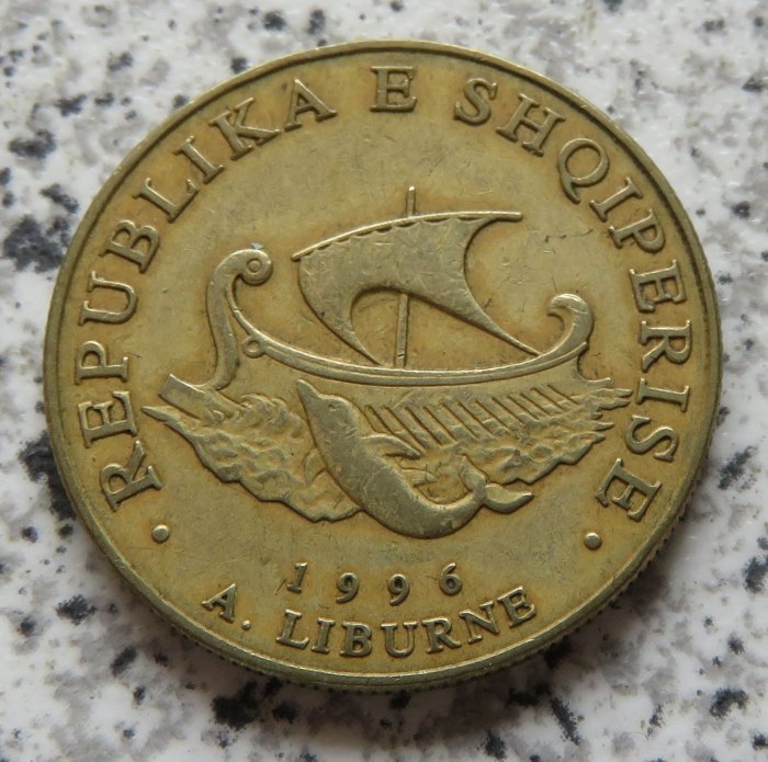  Albanien 10 Leke 1996   