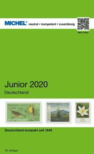 Michel Deutschland Junior Briefmarkenkatalog 2020, mit Altdeutschland, NEU