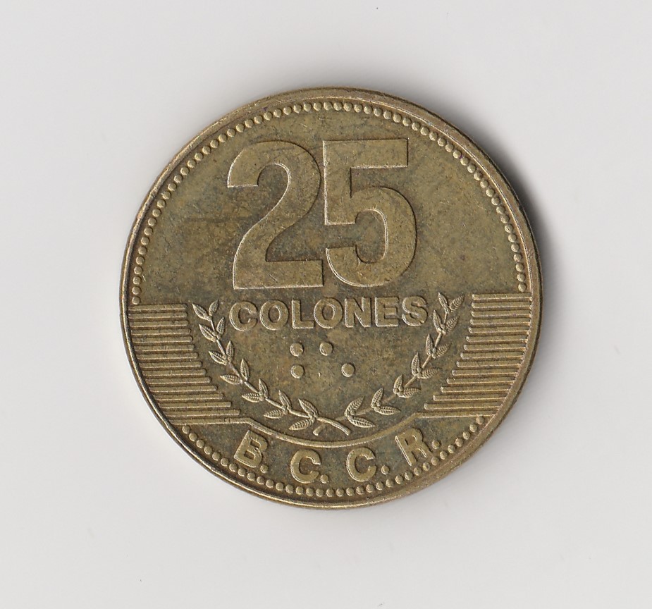  25 Colones Costa Rica 2014 (I906)   