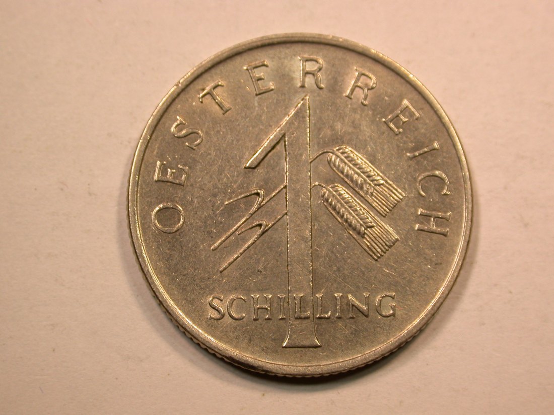  D18  Österreich  1 Schilling  1935 in vz/vz-st   Originalbilder   