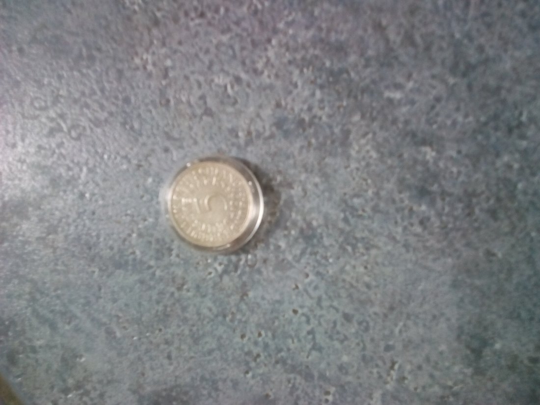  5 DM 1966 J, BRD Silbermûnze, Silberadler Prägest. J, aus Umlauf, gereinigt, gekapselt   