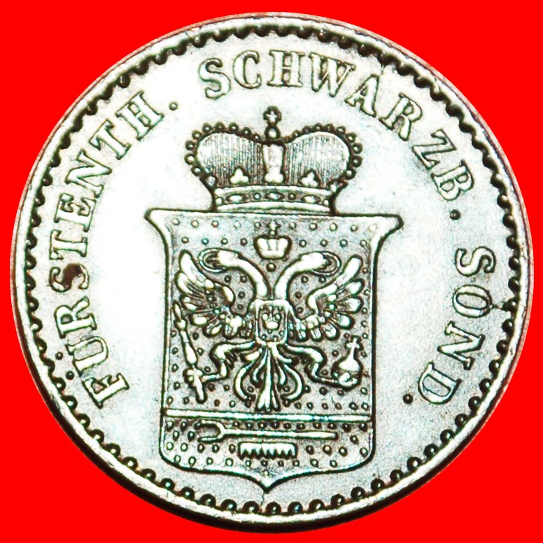 · SCHWARZBURG-SONDERSHAUSEN (1846-1858): GERMANY ★ 1 PFENNIG 1846A! LOW START ★ NO RESERVE!
