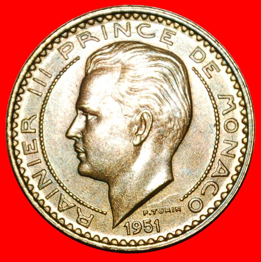 · SHIELD (1950-1951): MONACO ★ 10 FRANCS 1951! LOW START ★ NO RESERVE!