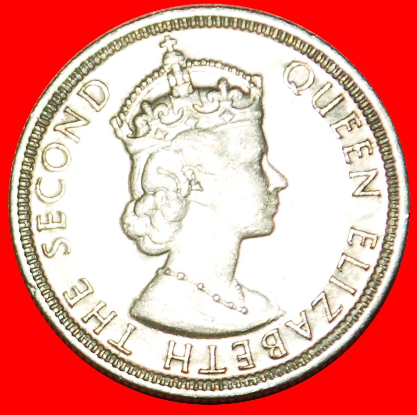  · GROSSBRITANNIEN (1960-1978): MAURITIUS ★ 1/4 RUPEE 1975! OHNE VORBEHALT!   