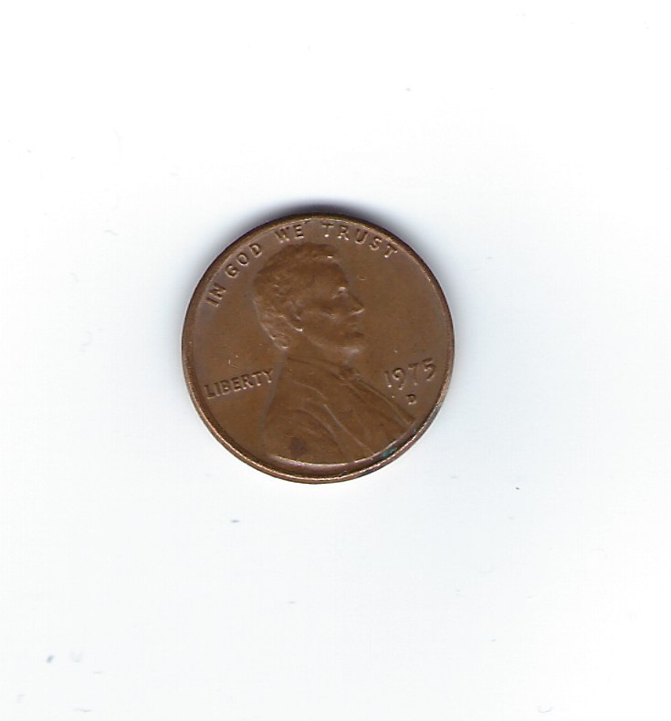  USA 1 Cent 1975 D   