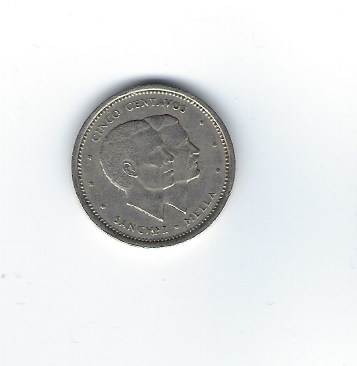  Dominikanische Republik 5 Centavos 1987   