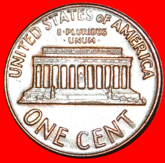  · MEMORIAL (1959-1982): USA ★ 1 CENT 1970D! LINCOLN (1809-1865) OHNE VORBEHALT!   