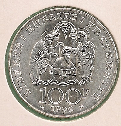 France - 100 Francs 1996 (Clovis)   